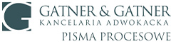 Kancelaria Gatner & Gatner Pisma procesowe